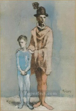 Acrobat and young harlequin 3 1905 Pablo Picasso Oil Paintings